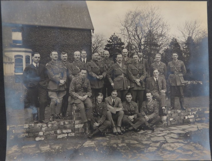 Henry Grey Faber and the 5th battalion 1919.