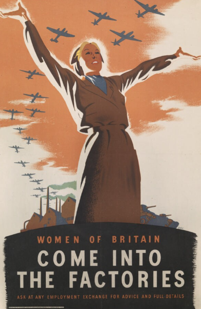 Second World War recruitment poster.