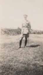 Henry in uniform.